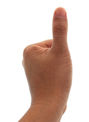 thumb up on transparent background png file