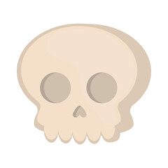 Sticker - halloween skull icon