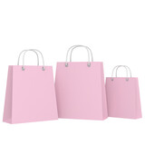 Fototapeta Dinusie - Shopping bag. Paper bag. 3D element.