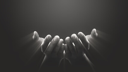 hand prayer god faith holy worship on hope religion background of believe church pray jesus christia
