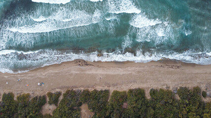 Wall Mural - mare spiaggia onde 