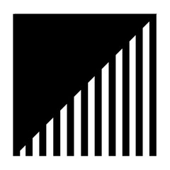 Poster - abstract futuristic trendy geometric in black shape design. creative contemporary for design element decoration.