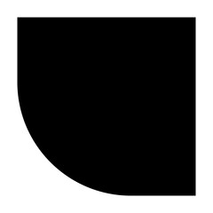 Poster - abstract futuristic trendy geometric in black shape design. creative contemporary for design element decoration.