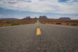 Forrest gump point, view on monument valley