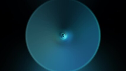 Poster - Abstract radial. Computer generated 3d render