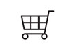 © SolaruS - Shopping backet icon. Buy sign for sale, web site, shop retail. Market and commerce store symbol.