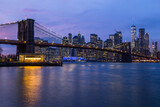 Fototapeta  - New York City Skyline at sunset