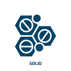 Poster - solid vector icon. solid, app, business filled icons from flat cinema concept. Isolated black glyph icon, vector illustration symbol element for web design and mobile apps