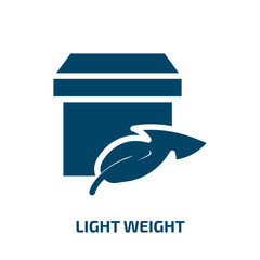 Poster - light weight vector icon. light weight, light, weight filled icons from flat shipping and handly fill concept. Isolated black glyph icon, vector illustration symbol element for web design and mobile