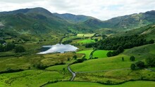 Wonderful Lake District National Park From Above - Drone Photography