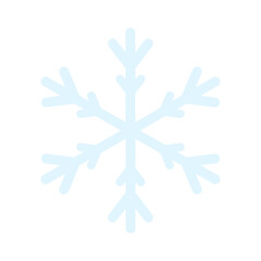 Wall Mural - Snowflake set in winter seasons , Flat Modern design , illustration