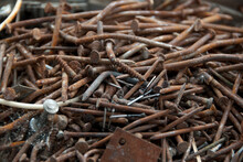 Rusty Nails On The Ground