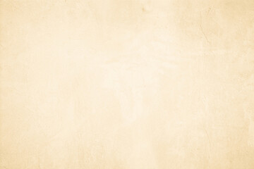 Old concrete wall texture background. Close up retro plain beige color cement material surface