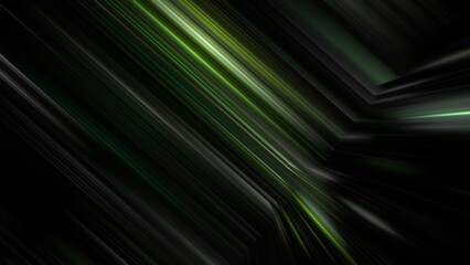 Poster - Abstract modern glowing lines dark background. Digital Hi tech Abstract data center server. 3d render