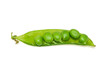 © Kiran - Sweet fresh green peas isolated on white background