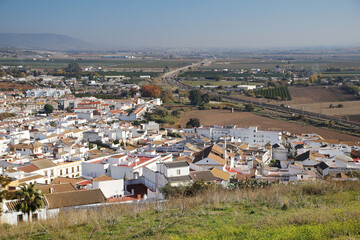 Poster - The view from the castle Almodovar Del Rio, Spain	