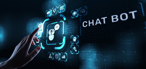Poster - chatbot computer program designed for conversation with human users over the internet. support and c