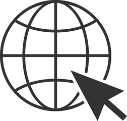 Wall Mural - website icon. www icon