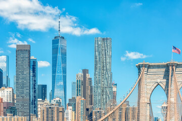 Wall Mural - The skyline of New York City, United States