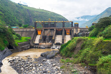 Views Of Hydroelectric Plant In Ecuador
