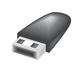 Poster - flash drive mockup icon