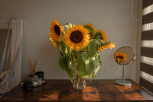 Sunflowers In The Interior