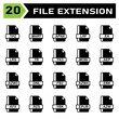 File extension icon set include tpz, mart, apnx, lrf, ea, lrs, tr, tk3, mobi, aep, azw3, dnl, fb2, azw4, ebk, kfx, rzs, ybk, epub, azw