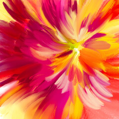 Spring, easy and cheerful abstract background