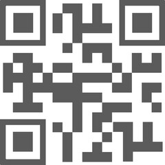 Poster - Quick Response code scan isolated QR code barcode