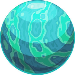 Poster - Planet, space solar system, galaxy icon, cartoon