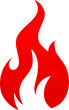 © Vector Tradition - Flammable object sign, burning fire blaze ignition