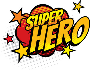 boom bang colorful superhero symbol isolated icon