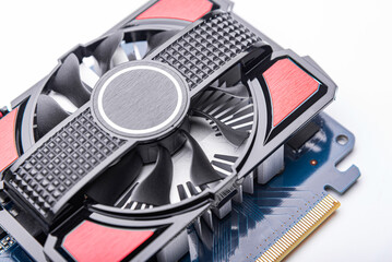 Aufkleber - Computer gaming powerful modern graphic card.