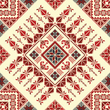 Decorative Palestinian Pattern 13