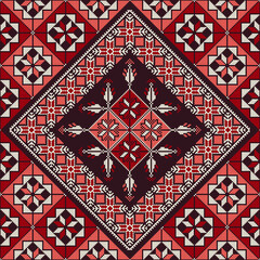 Canvas Print - Decorative Palestinian pattern 9