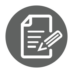 Sticker - Compose, document, edit, pencil, write icon