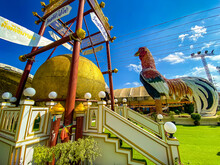 Ai Kai Wat Chedi Chicken Temple In Nakhon Si Thammarat, Thailand