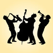 © sense - silhouette of a group of musicians