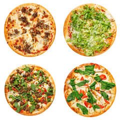 Wall Mural - pizza isolated collage png