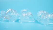 Translucent Crystal Ice Cubes For Cooling Drinks