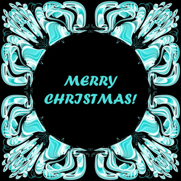 3d ornament,color pattern with shadow,modern ukrainian design,computer graphics,merry christmas!Place for text