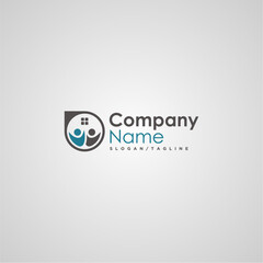 Human People Real Estate Company Logo