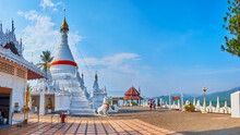 Wat Phrathat Doi Kong Mu Temple Atop The Hill, Mae Hong Son, Thailand