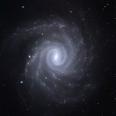 Wall Mural - spiral galaxy ngc 1042. elements of this picture furnished by eso