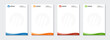 © MdWasim - Corporate modern letterhead design bundle template with various color options. creative modern letterhead design template for your project.