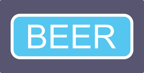 Beer Sign Icon