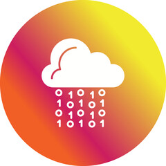 Cloud Coding Icon