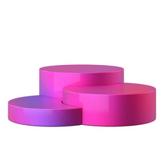 Wall Mural - product display. display stand. 3d element.