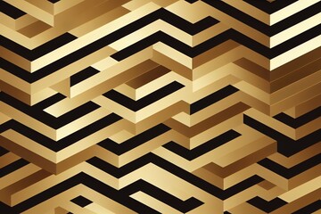 geometric flat gold pattern. modern, minimal luxury background. rich decorative grid. graphic lines 