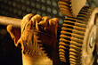 © SuperStock - Person's gloved hand holding a shaft
